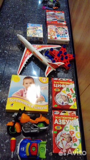 Игры и игрушки детские от 3 -х до 7 -лет 15 шт