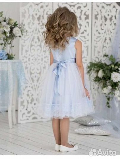 Платье новогоднее 98