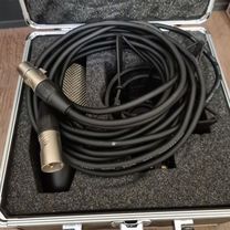 Студийный микрофон akg p220 + стойка