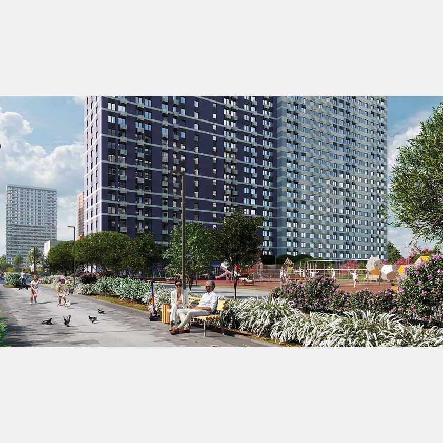 1-к. квартира, 36,7 м², 18/23 эт.