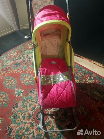 Коляска санки