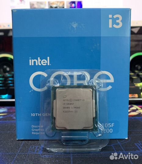 Процессор intel core i3-10105F