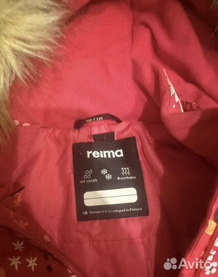 Зимний костюм reima 110 для девочки