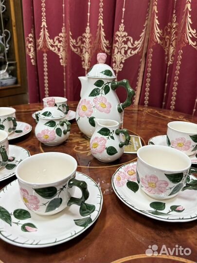 Сервиз чайный от villeroy boch wild-rose