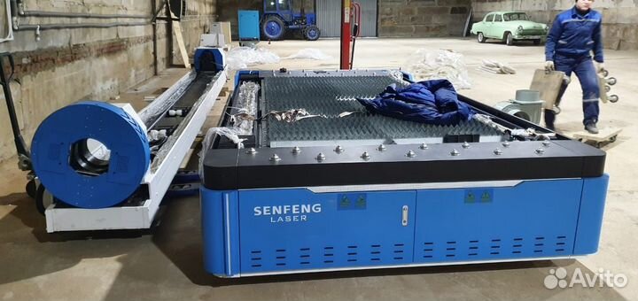 Станок Лазерной Резки Senfeng с труборезом Наличии