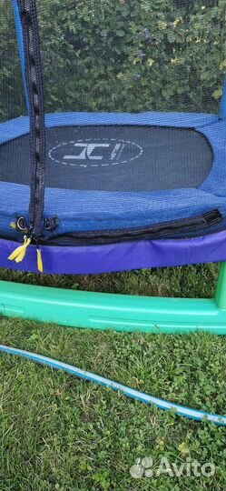 Детский батут с сеткой бу