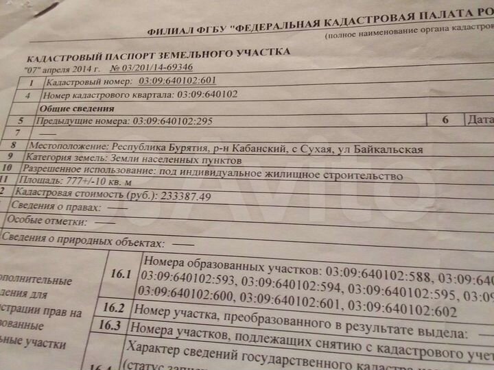Участок 7,8 сот. (ИЖС)