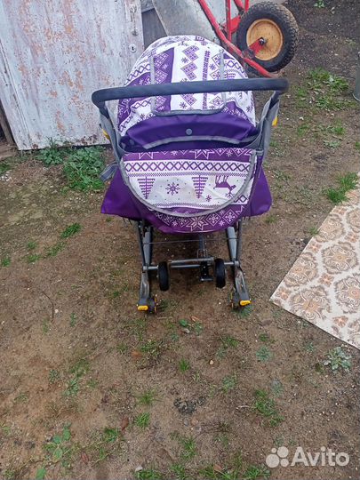 Детские санки коляска NiKA