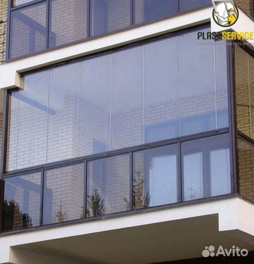 Пластиковые окна Rehau, остекление балконов