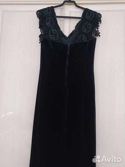 Вечернее платье бархат
