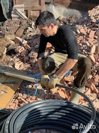 Замена насоса в скважине / Ремонт скважин