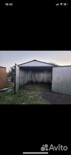 Гараж металлический