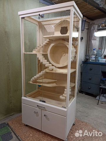 Клетка витрина для грызунов