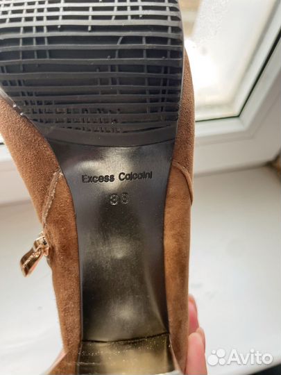 Зимние ботильоны 38