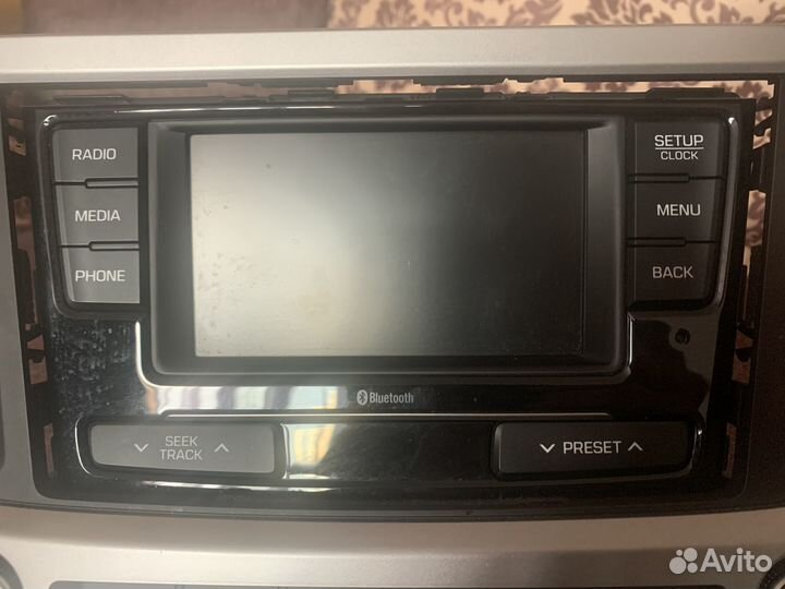 Штатная магнитола Hyundai Solaris 2 2017