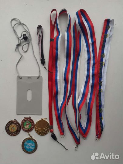 Ленты для медалей бейдж медали спортивные