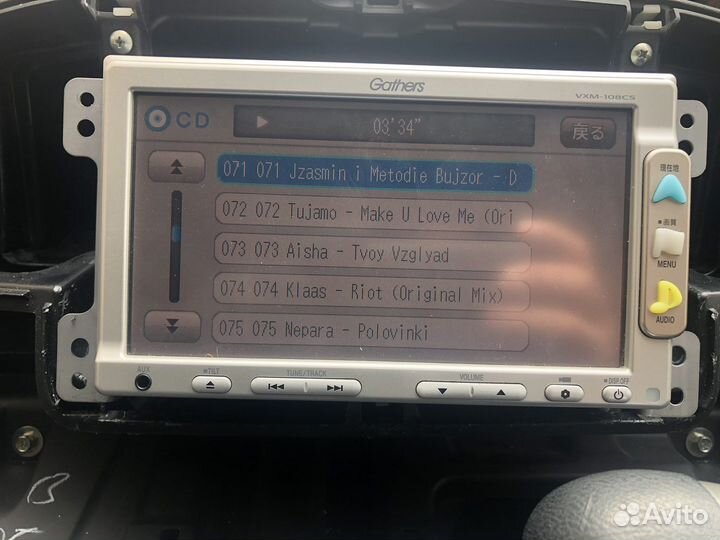 Штатная магнитола Honda Freed