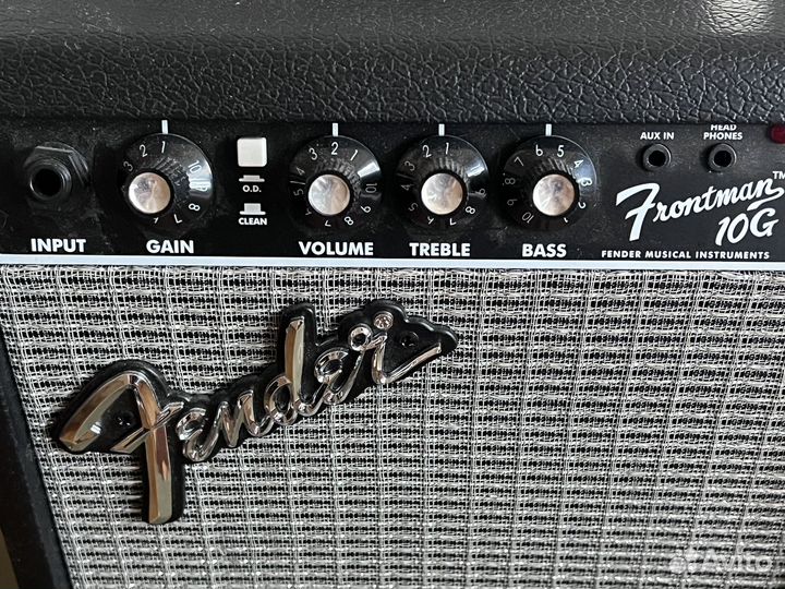 Комбоусилитель fender frontman 10G