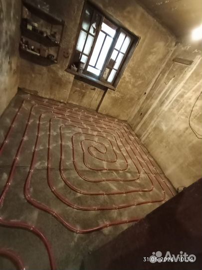 Теплый пол монтаж установка