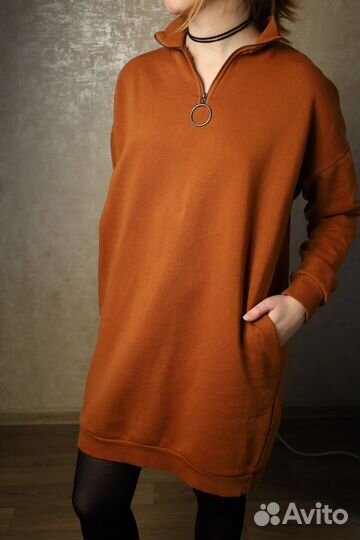 Тёплое платье