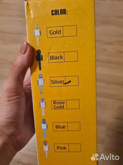 Микрофон для караоке bluetooth