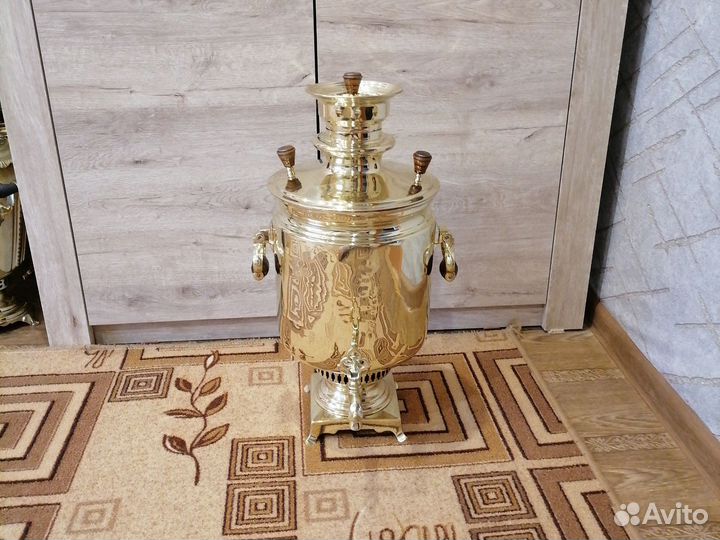 Самовар на дровах 8-9 литров