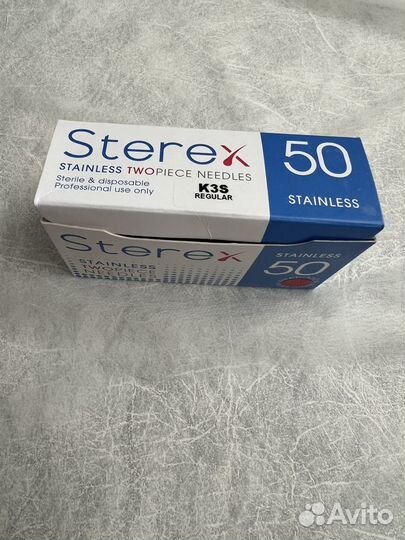 Иглы зонды для электроэпиляции Стерекс