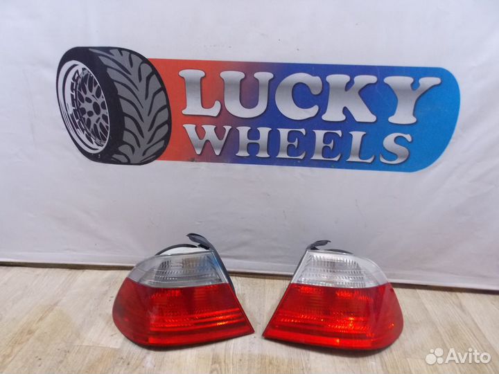 BMW 3 E46 coupe, задние фонари