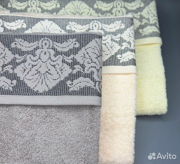 Махровые полотенца 3шт. 70х140 
