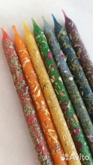 Набор свечей с травами 