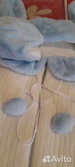 Конверт для мальчика зимний