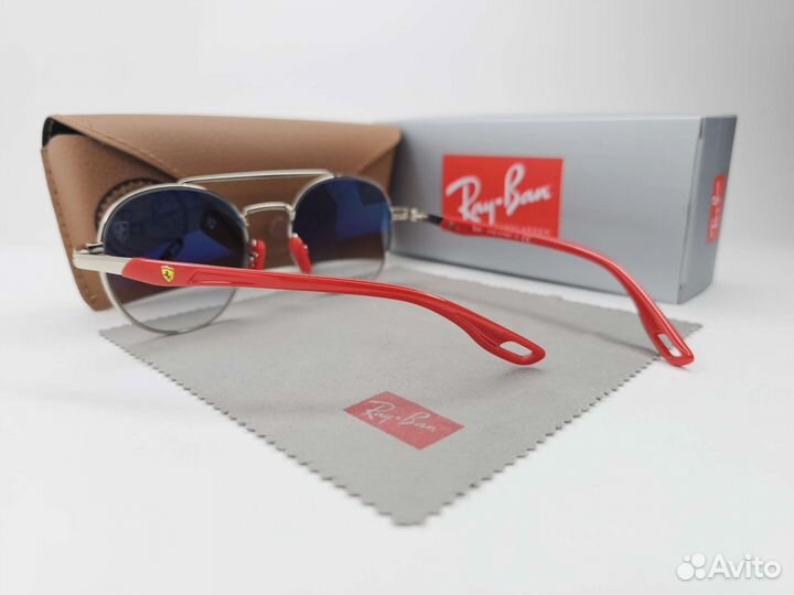 Очки Ray Ban 3696-M F007/32 Ferrari Blue Стекло