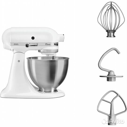 Миксер планетарный KitchenAid 5K45 ssewh