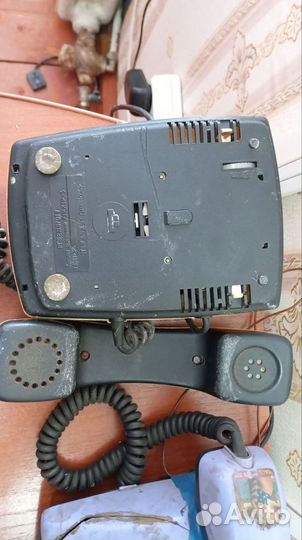 Старый дисковый телефон СССР ретро комплект