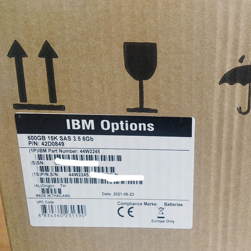 [44W2244] Жесткий Диск Ibm 600gb /42d0849/44w2245 44w2244