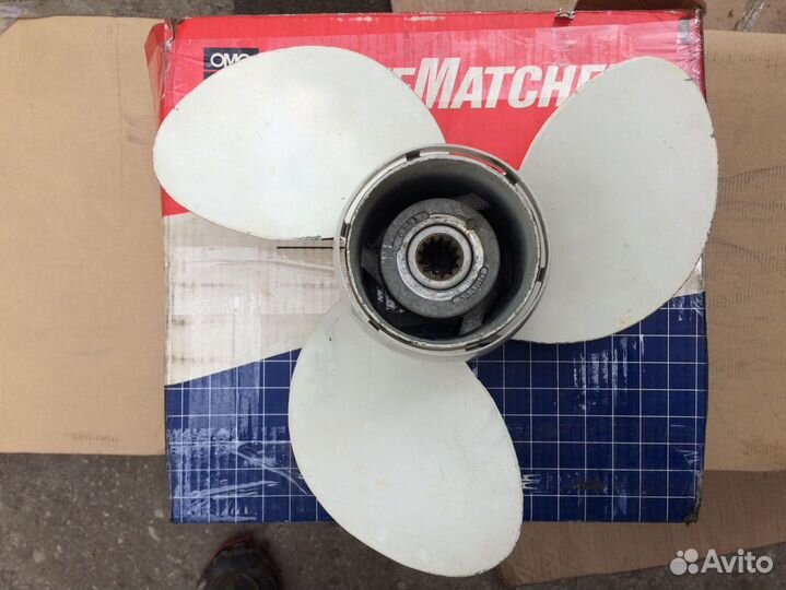 Винт греб.для троллинга Диаметр14 шаг9 OMC