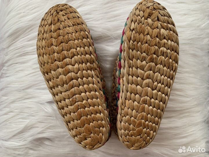 Лапти плетеные 70-е годы СССР 34
