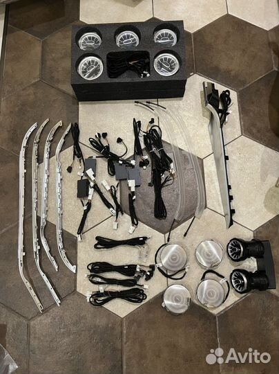 W205 / x253 mersedes подсветка