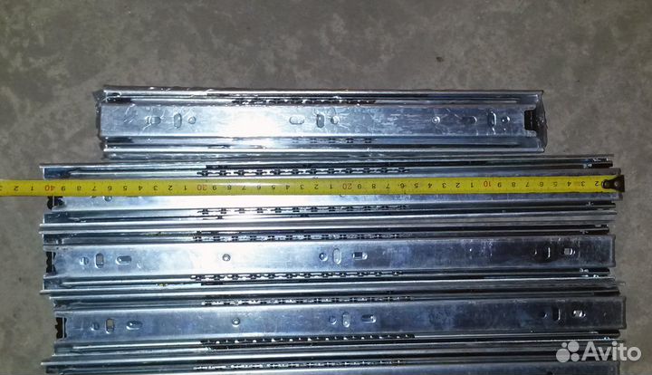 Роликовые направляющие для ящиков