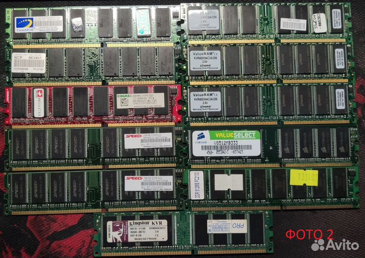 Различная оперативная память (sdram, DDR)