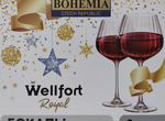 Новые бокалы для красного вина 640 мл Bohemia