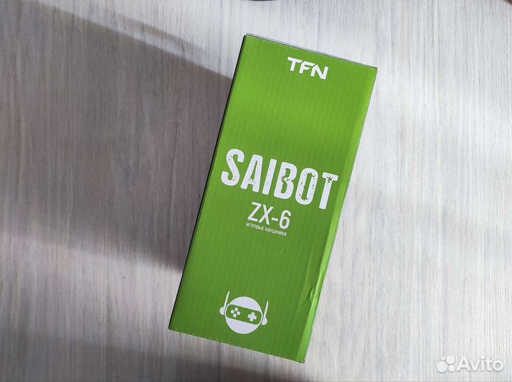 Игровые наушники TFN Saibot ZX-6 red