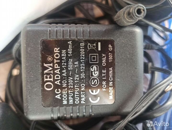 Блок питания 12В 1А