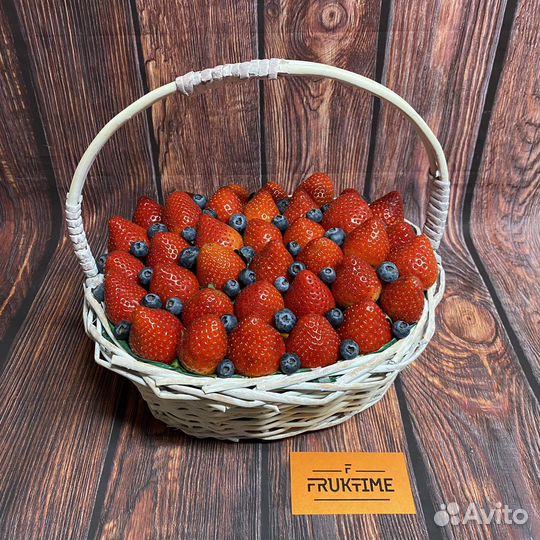 Букет из клубники на подарок