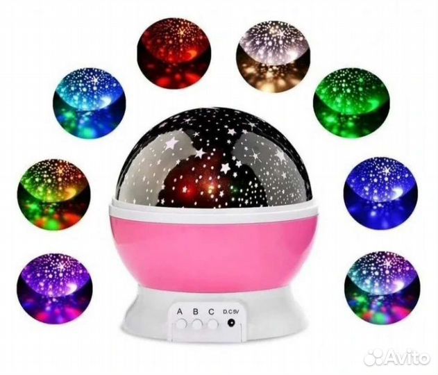 Ночник проектор звёздного неба детский