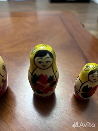 Матрешка 7 кукол хохломская роспись