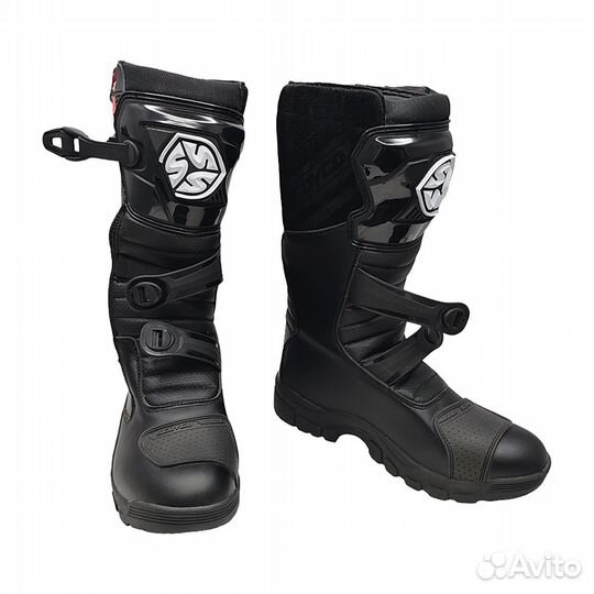 Мотоботы Scoyco MBT012 черные markdown