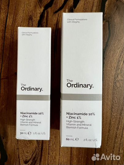 The Ordinary Niacinamide 10 % + Zinc 1 % сыворотки