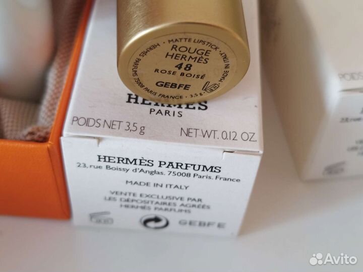 Rouge Hermes Матовая помада, Rose Boisé 48#