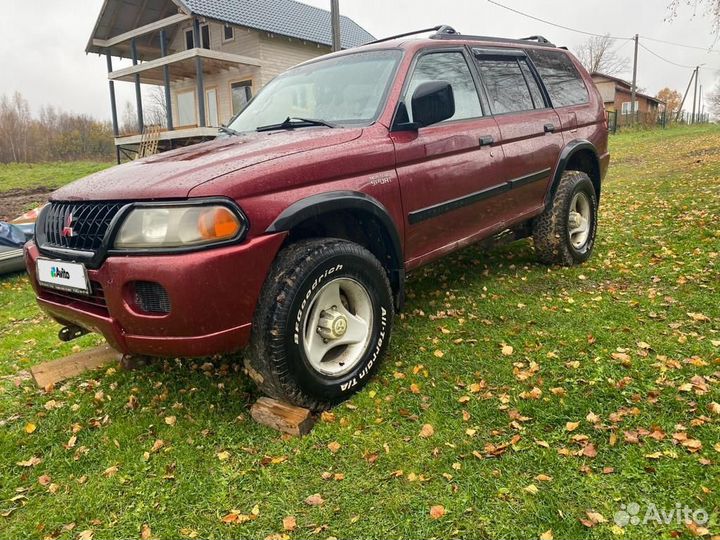 Mitsubishi Montero Sport 3.0 AT, 1999, 205 000 км